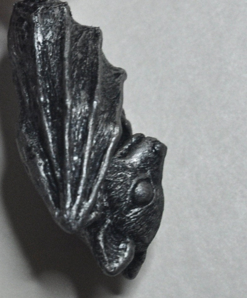 Spooky Hanging Fruit Bat Resin Sculpture
