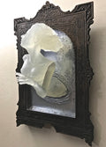Spooky Glow-in-the-Dark "Ghost in the Mirror" Plaque