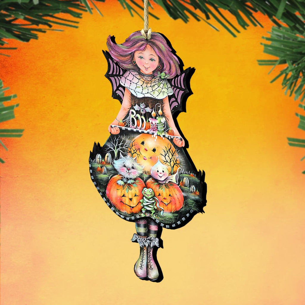 Halloween Fairy Wooden Ornaments by Jamie Mills-Price