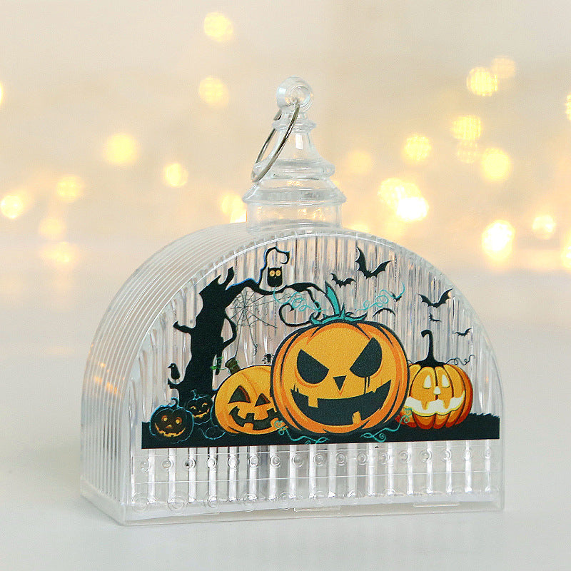 Spooky Handheld LED Jack-O'-Lantern Light