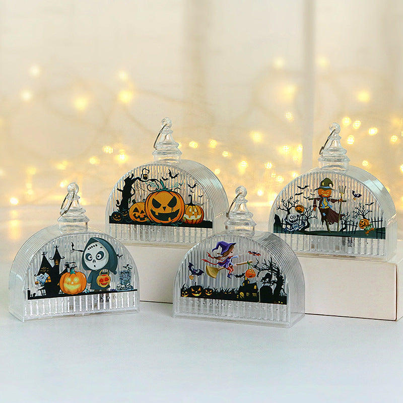 Spooky Handheld LED Jack-O'-Lantern Light