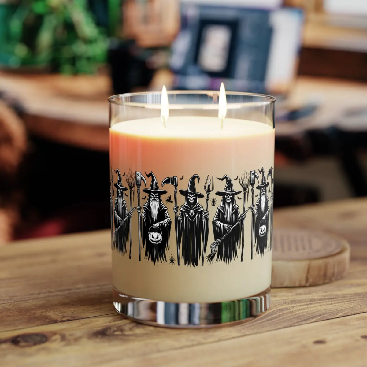 Spooky Skeleton Soy Wax Scented Candle