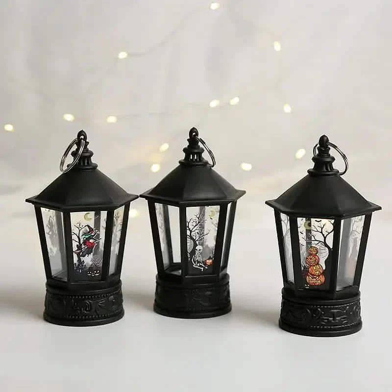 Spooky Halloween Character Shadow Lantern