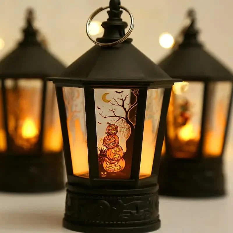 Spooky Halloween Character Shadow Lantern