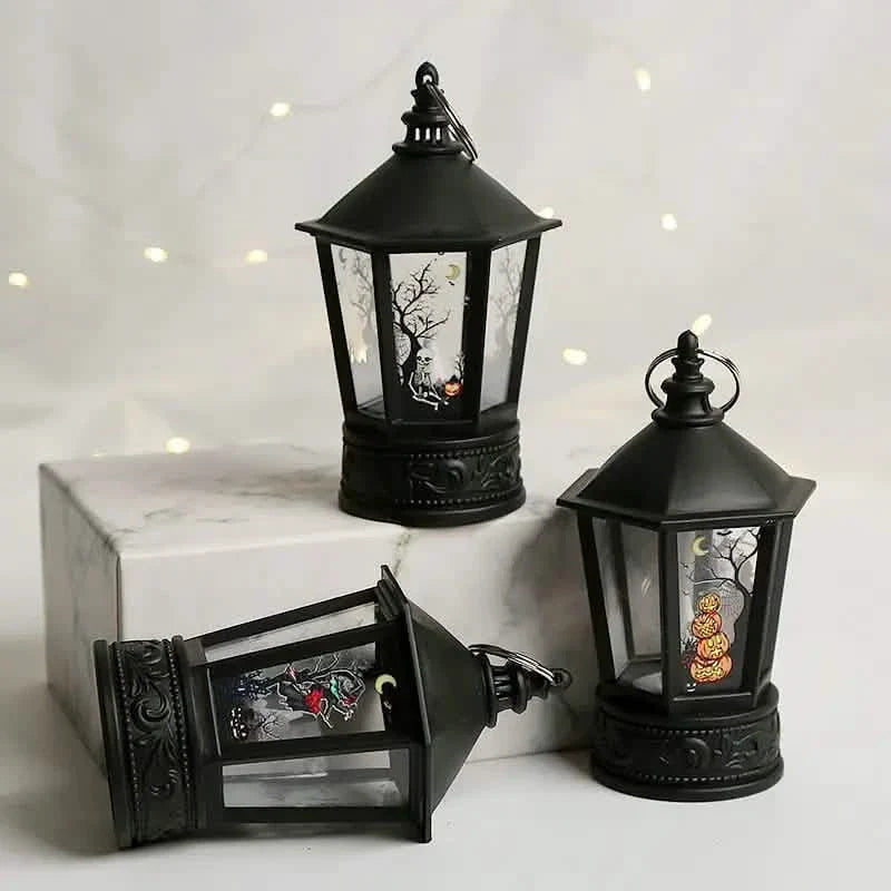 Spooky Halloween Character Shadow Lantern