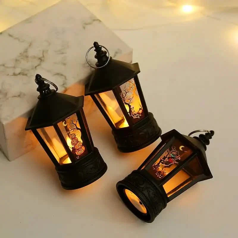 Spooky Halloween Character Shadow Lantern