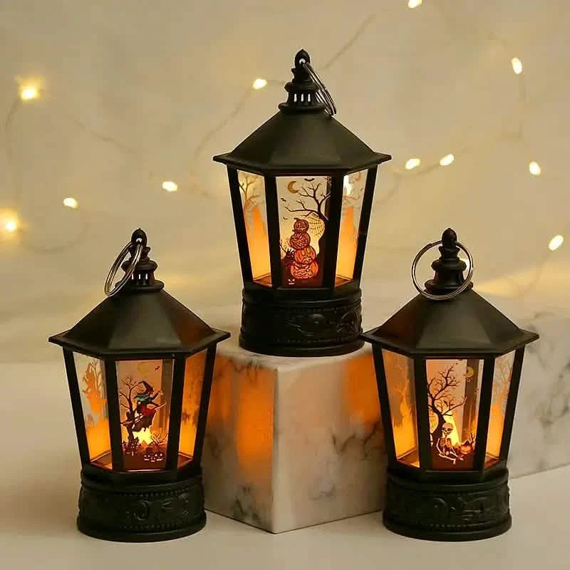 Spooky Halloween Character Shadow Lantern