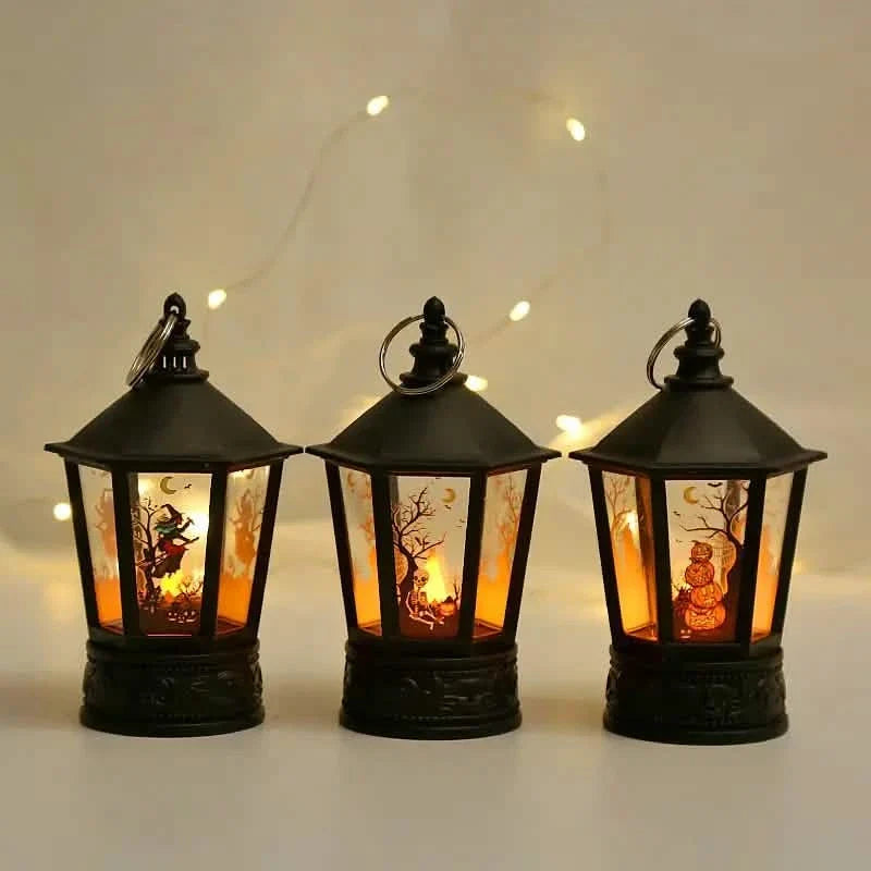 Spooky Halloween Character Shadow Lantern