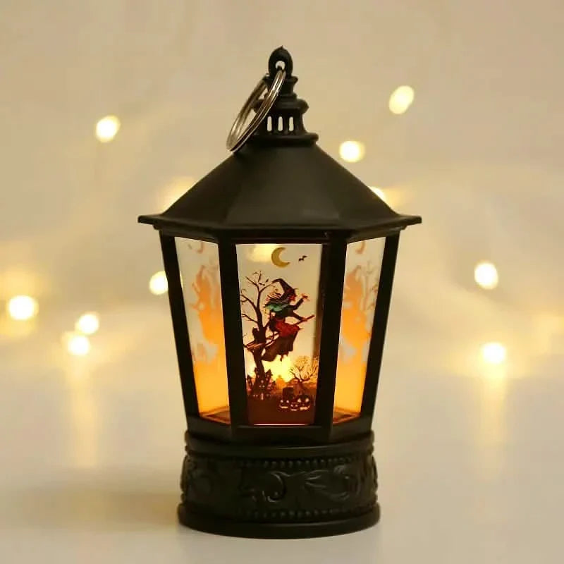 Spooky Halloween Character Shadow Lantern