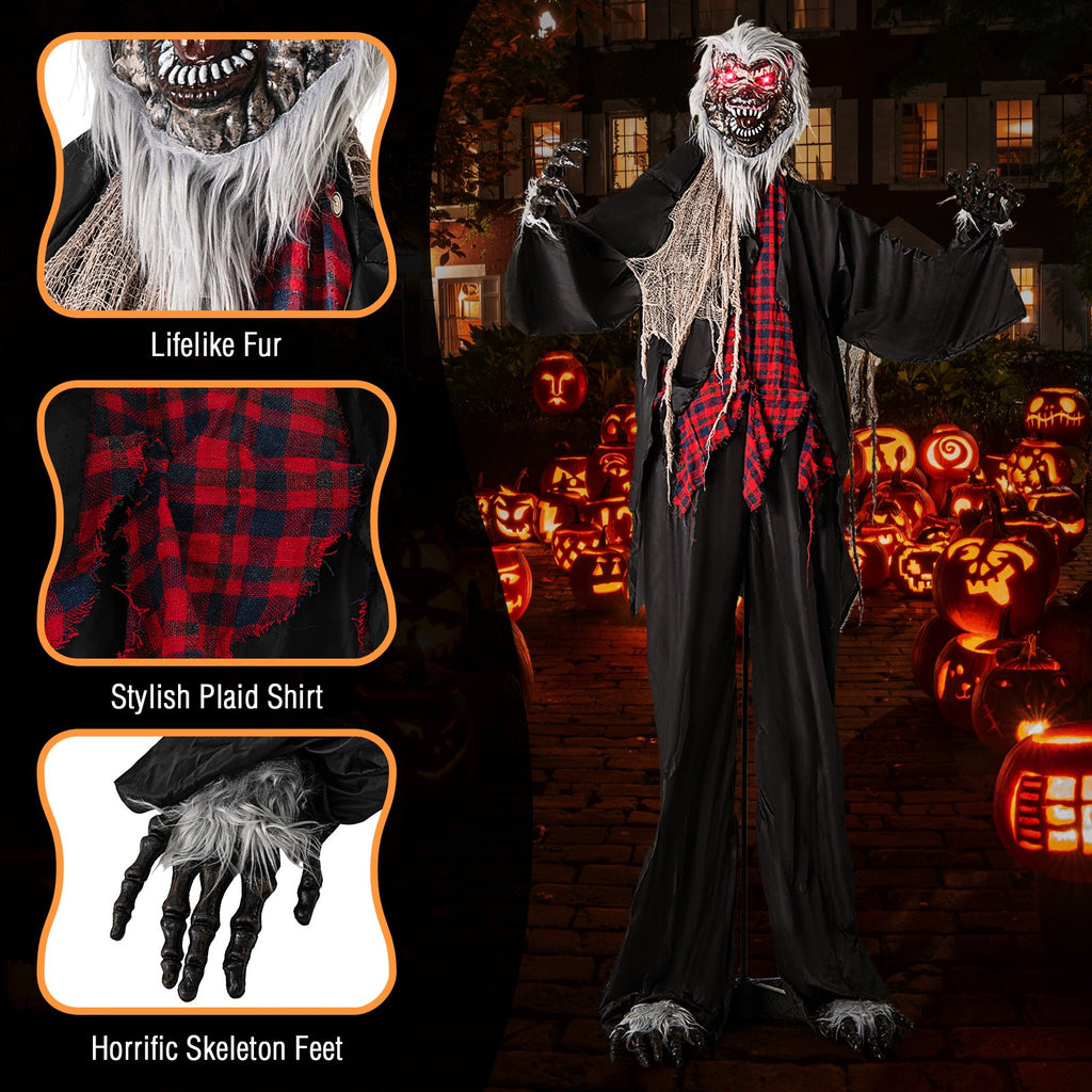 8.2-Foot Standing Werewolf Animatronic